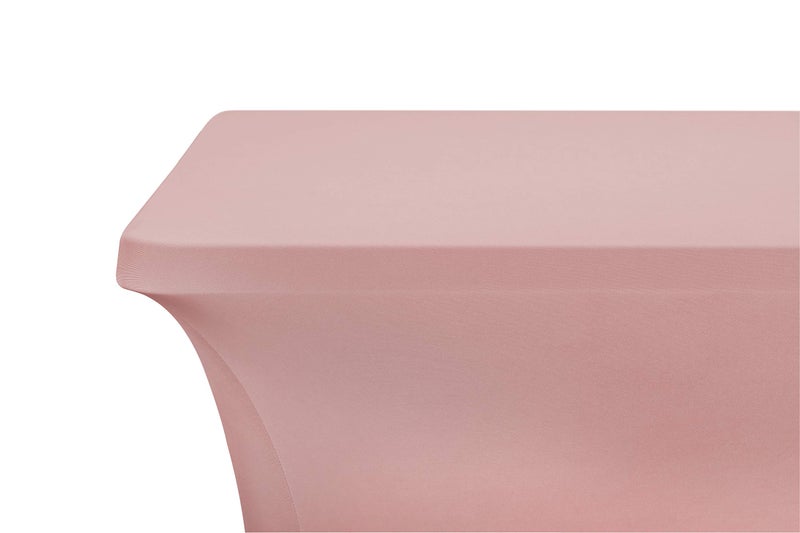LZY Spandex Fitted Stretch Table Cover for 4ft or 6ft or 8ft Folding Table, Rectangular Cocktail Tablecloth, Perfect for Party or Banquet - Image 4